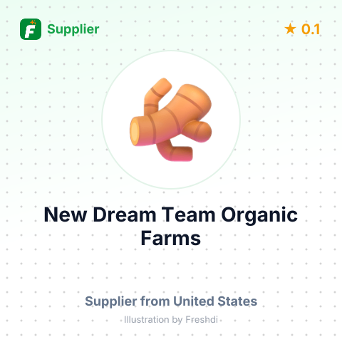 New Dream Team Organic Farms  – summary card, no photo uploaded yet
