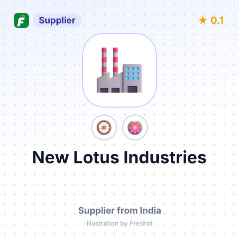 New Lotus Industries – summary card, no photo uploaded yet
