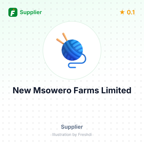 New Msowero Farms Limited – summary card, no photo uploaded yet