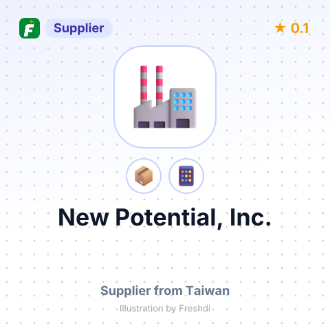 New Potential, Inc. – summary card, no photo uploaded yet