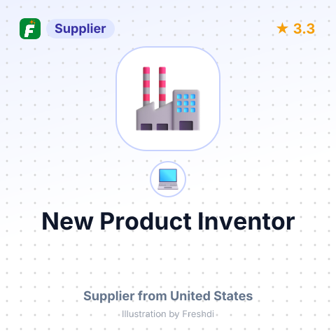 New Product Inventor – summary card, no photo uploaded yet