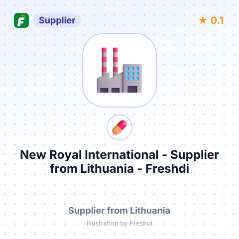 New Royal International  – summary card, no photo uploaded yet