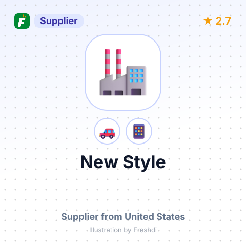 New Style – summary card, no photo uploaded yet