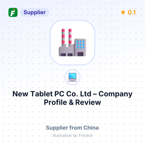New Tablet PC Co.,Ltd – summary card, no photo uploaded yet