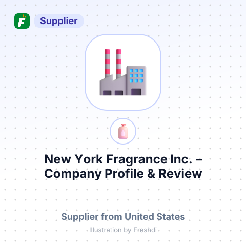New York Fragrance Inc. – summary card, no photo uploaded yet