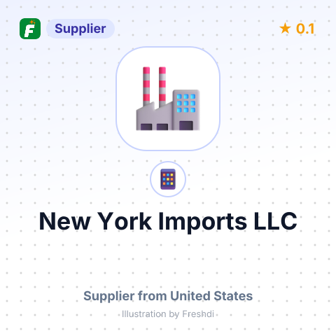 New York Imports LLC – summary card, no photo uploaded yet