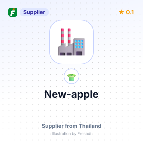 New-apple – summary card, no photo uploaded yet