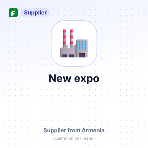 New expo – summary card, no photo uploaded yet