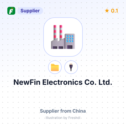 NewFin Electronics Co., Ltd. – summary card, no photo uploaded yet
