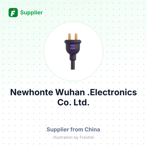 Newhonte Wuhan .Electronics Co., Ltd. – summary card, no photo uploaded yet