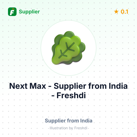 Next Max  – summary card, no photo uploaded yet