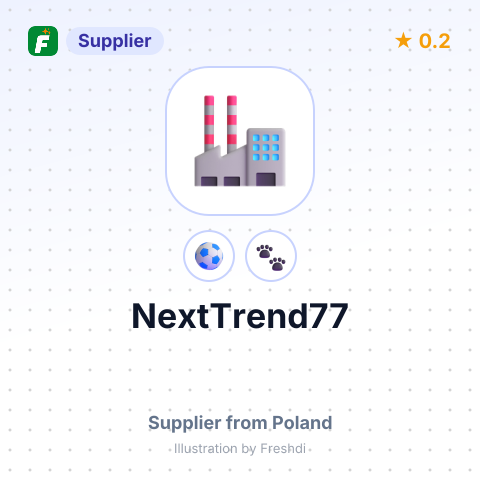 NextTrend77 – summary card, no photo uploaded yet