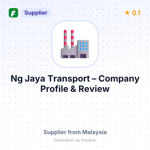 Ng Jaya Transport – summary card, no photo uploaded yet