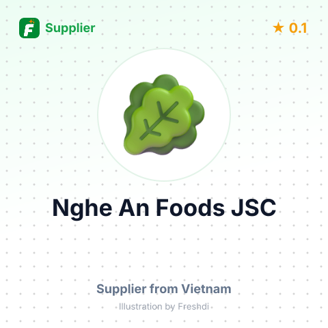 Nghe An Foods JSC  – summary card, no photo uploaded yet