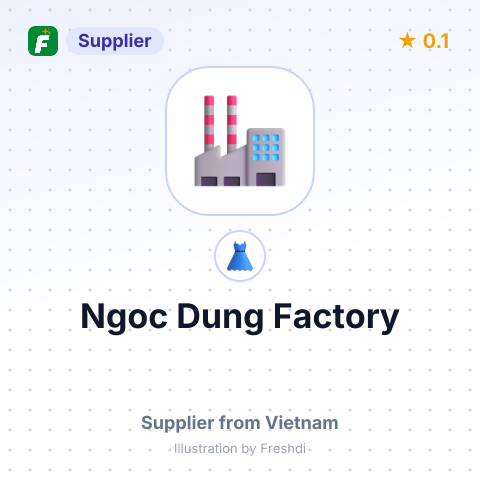 Ngoc Dung Factory – summary card, no photo uploaded yet