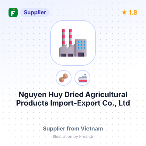 Nguyen Huy Dried Agricultural Products Import-Export Co., Ltd – summary card, no photo uploaded yet