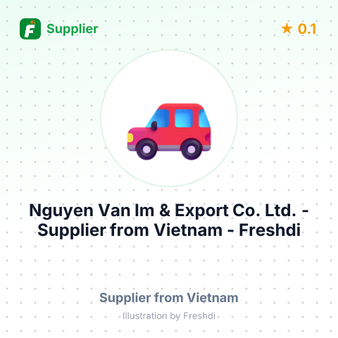 Nguyen Van Im & Export Co. Ltd.  – summary card, no photo uploaded yet