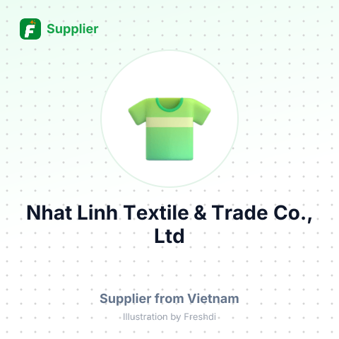 Nhat Linh Textile & Trade Co., Ltd – summary card, no photo uploaded yet