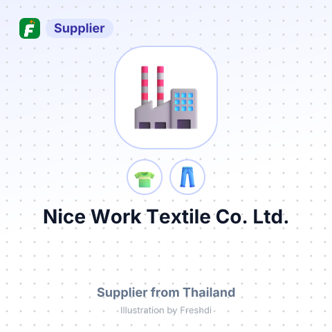 Nice Work Textile Co. Ltd. – summary card, no photo uploaded yet