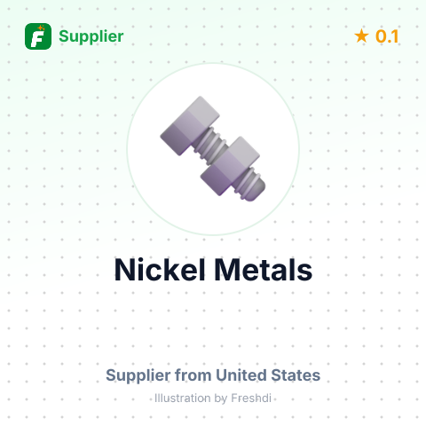 Nickel Metals  – summary card, no photo uploaded yet