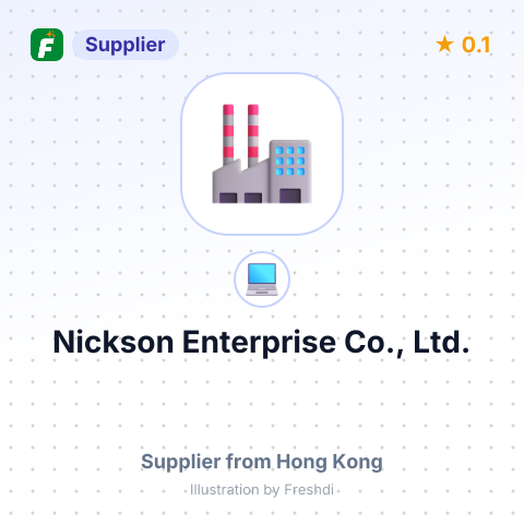 Nickson Enterprise Co., Ltd. – summary card, no photo uploaded yet
