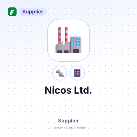 Nicos Ltd. – summary card, no photo uploaded yet