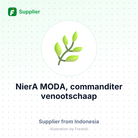 NierA MODA, commanditer venootschaap – summary card, no photo uploaded yet