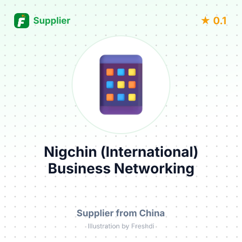 Nigchin (International) Business Networking – summary card, no photo uploaded yet