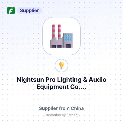 Nightsun Pro Lighting & Audio Equipment Co.... – summary card, no photo uploaded yet