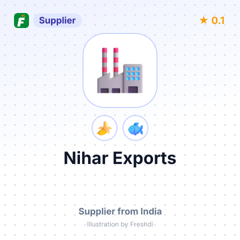 Nihar Exports  – summary card, no photo uploaded yet