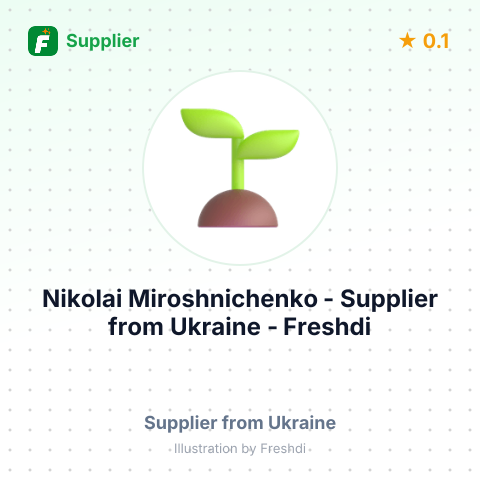 Nikolai Miroshnichenko  – summary card, no photo uploaded yet