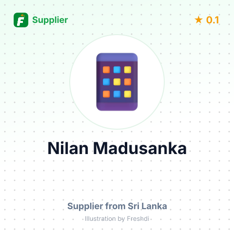 Nilan Madusanka  – summary card, no photo uploaded yet
