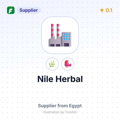 Nile Herbal  – summary card, no photo uploaded yet