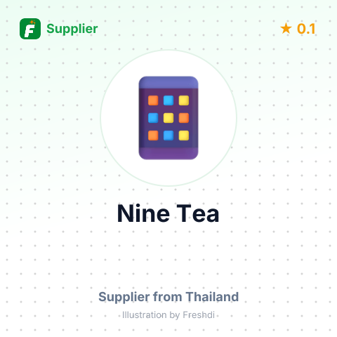 Nine Tea  – summary card, no photo uploaded yet