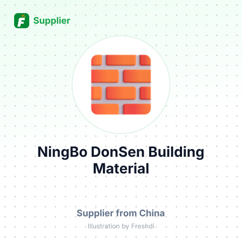 NingBo DonSen Building Material – summary card, no photo uploaded yet