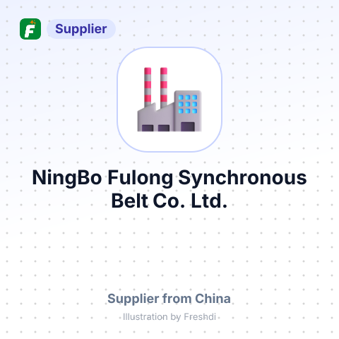 NingBo Fulong Synchronous Belt Co.,Ltd. – summary card, no photo uploaded yet