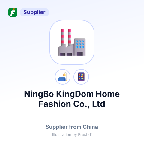 NingBo KingDom Home Fashion Co., Ltd – summary card, no photo uploaded yet