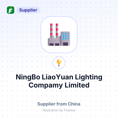 NingBo LiaoYuan Lighting Compamy Limited – summary card, no photo uploaded yet