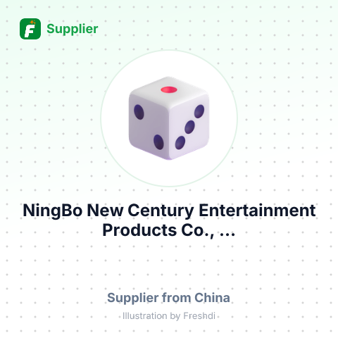 NingBo New Century Entertainment Products Co., ... – summary card, no photo uploaded yet