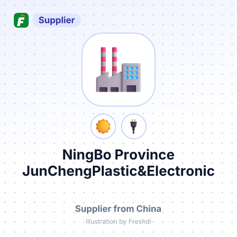 NingBo Province JunChengPlastic&Electronic Product Factory – summary card, no photo uploaded yet