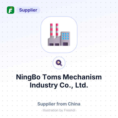 NingBo Toms Mechanism Industry Co., Ltd. – summary card, no photo uploaded yet