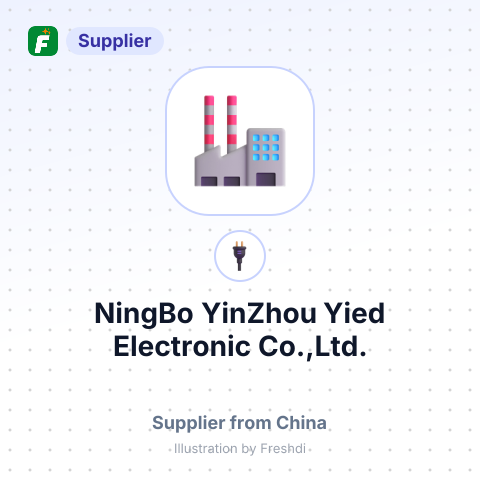 NingBo YinZhou Yied Electronic Co.,Ltd. – summary card, no photo uploaded yet