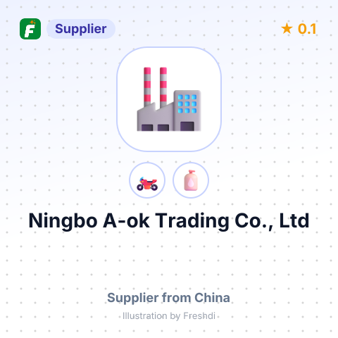Ningbo A-ok Trading Co., Ltd – summary card, no photo uploaded yet