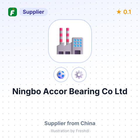 Ningbo Accor Bearing Co, Ltd – summary card, no photo uploaded yet