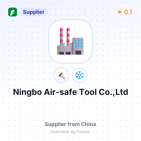 Ningbo Air-safe Tool Co.,Ltd – summary card, no photo uploaded yet