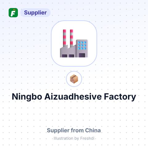 Ningbo Aizuadhesive Factory – summary card, no photo uploaded yet