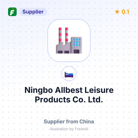 Ningbo Allbest Leisure Products Co., Ltd. – summary card, no photo uploaded yet