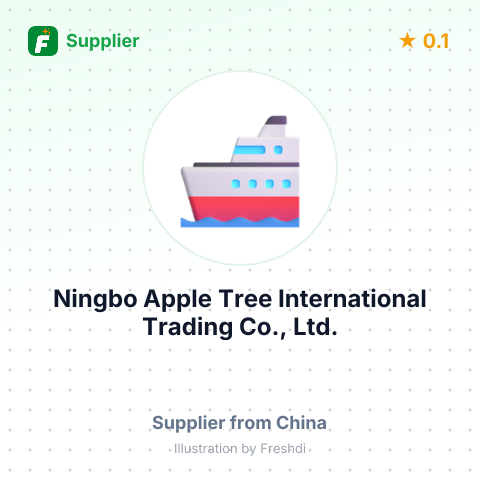 Ningbo Apple Tree International Trading Co., Ltd. – summary card, no photo uploaded yet