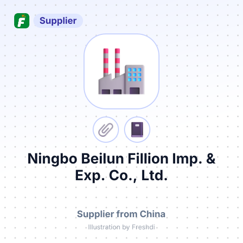 Ningbo Beilun Fillion Imp. & Exp. Co., Ltd. – summary card, no photo uploaded yet