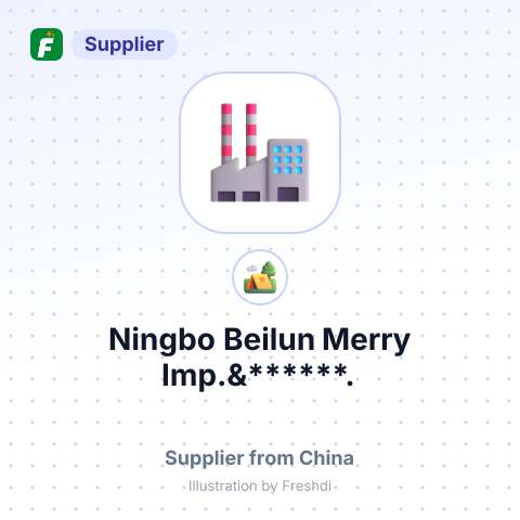 Ningbo Beilun Merry Imp.&******. – summary card, no photo uploaded yet